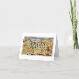 Jackal  thank you card