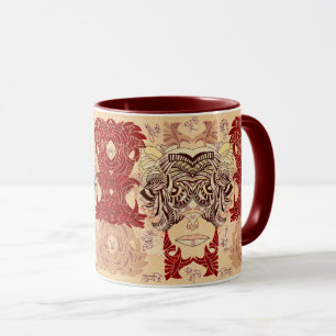 Jackalope Mask: Alice's Self Portrait Mug
