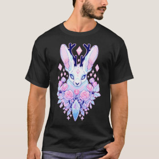Jackalope Pastel Goth T-Shirt