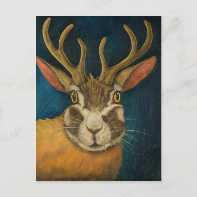 Jackalope Postcard (Front)