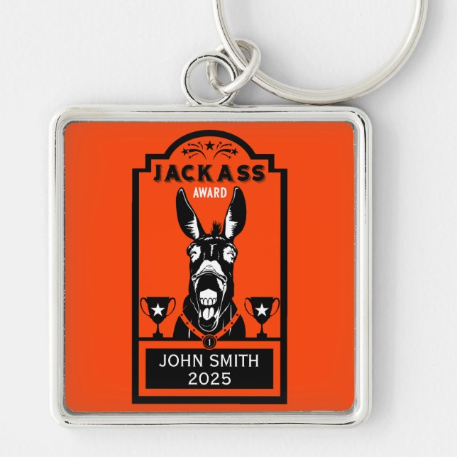 Jackass Award Keychain (Front)
