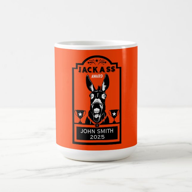 Jackass Award Magic Mug (Center)
