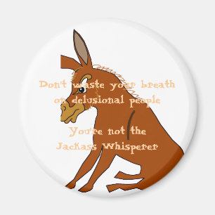 Jackass Whisperer Magnet