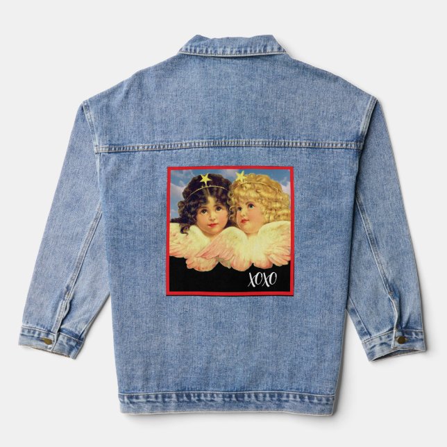 JACKET VINTAGE PERSONNALISÉ ANGELS DENIM (Verso)