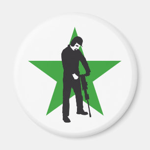 jackhammer worker magnet