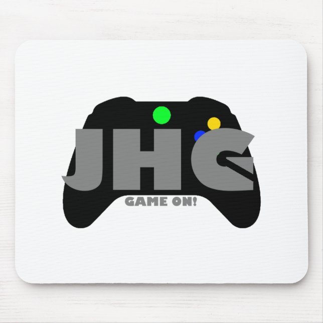 JackHammerGaming JHG Logo Xbox controller Mousepad (Front)