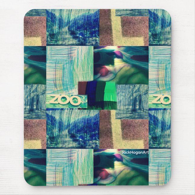 JackHoganArt mousepad (Front)