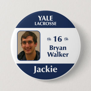 Jackie - Bryan Walker 3 Inch Round Button