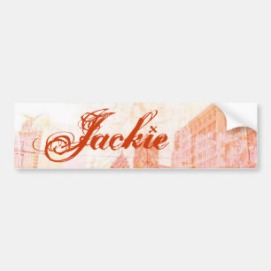 Jackie Bumper Sticker