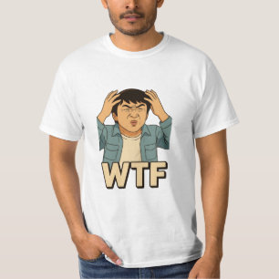 Jackie Chan WTF Meme – Ghibli Art Style T-Shirt