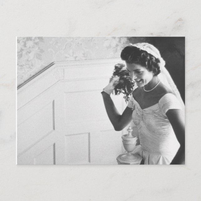 Jackie Kennedy, 1953 Postcard (Front)