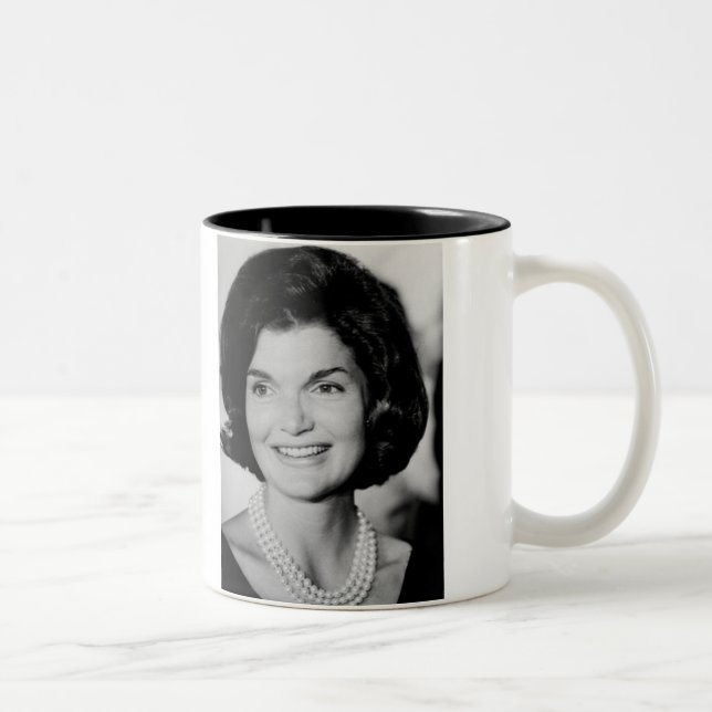 Jackie Kennedy Two-Tone Coffee Mug (Right)