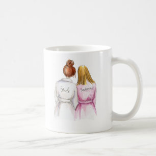 Jackie M. Custom Bridesmaid mug