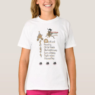 Jacko Lantern Pumpkin Cats Vintage Halloween art T-Shirt