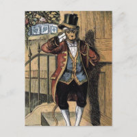 Jacko the Monkey Vintage Illustration