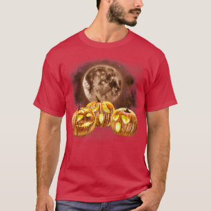 Jackolantern Howling at the Moon   JackOLantern  T-Shirt