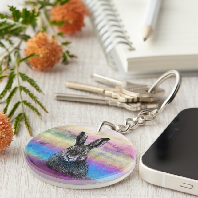 Jackrabbit Keychain (Front Right)