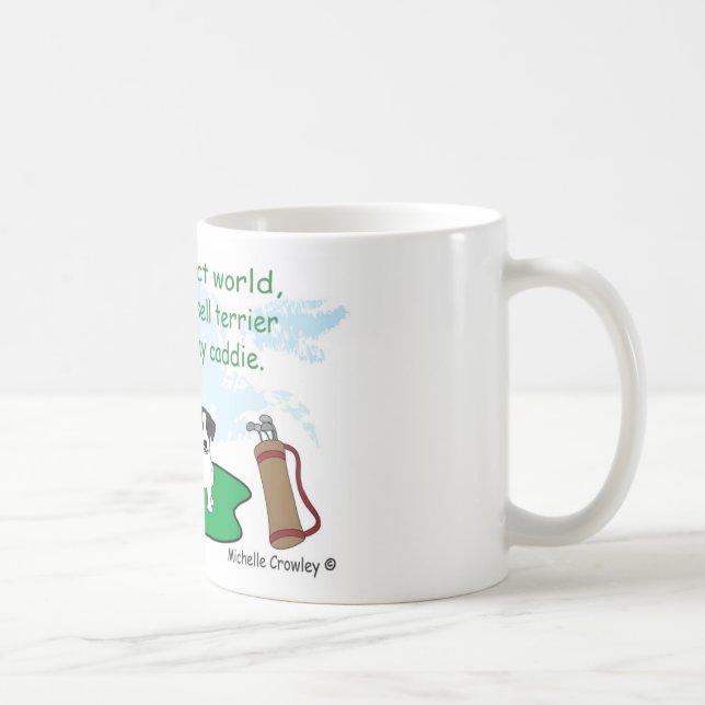 JackRussellBlk Coffee Mug (Right)
