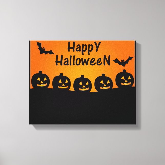 Jacks and Bats Canvas Print (Front)
