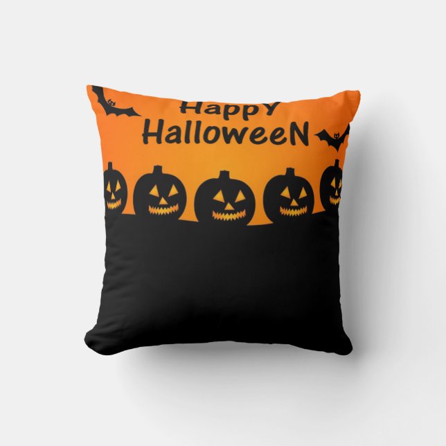 Jacks and Bats Pillow (Front)