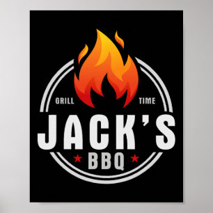 Jack's Bbq Poster