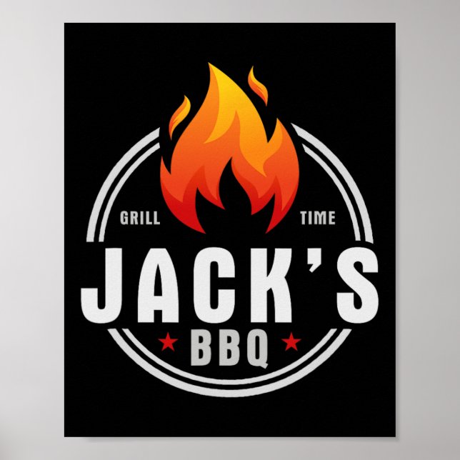 Jack's Bbq  Poster (Front)