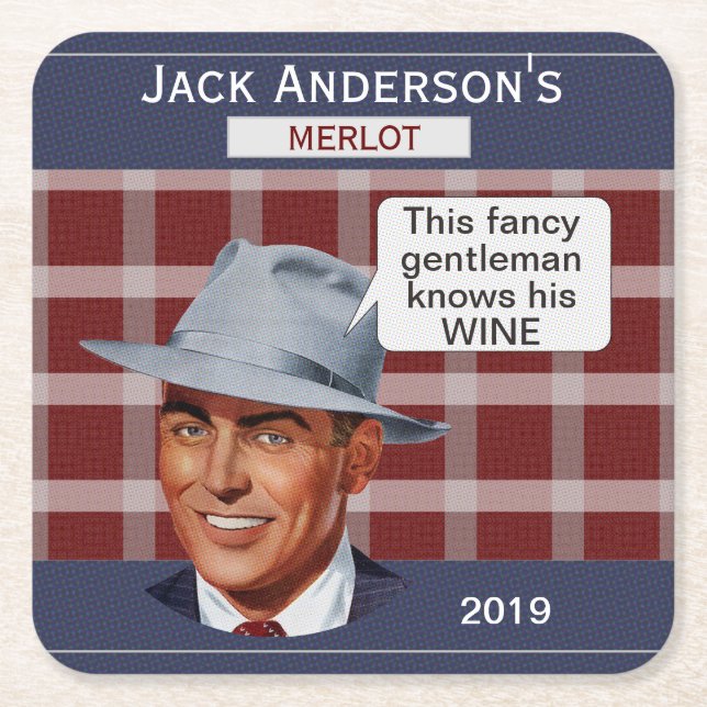 Jack's Fine Wine Coaster (Front)