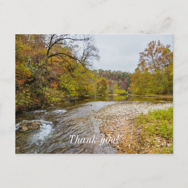 Jacks Fork Autumn Postcard (Front)