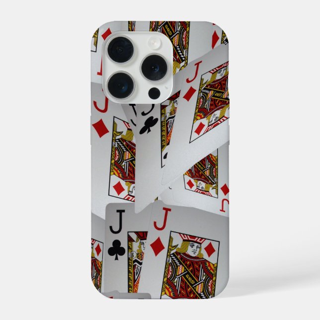Jacks In A Layered Pattern,_ iPhone Case (Back)