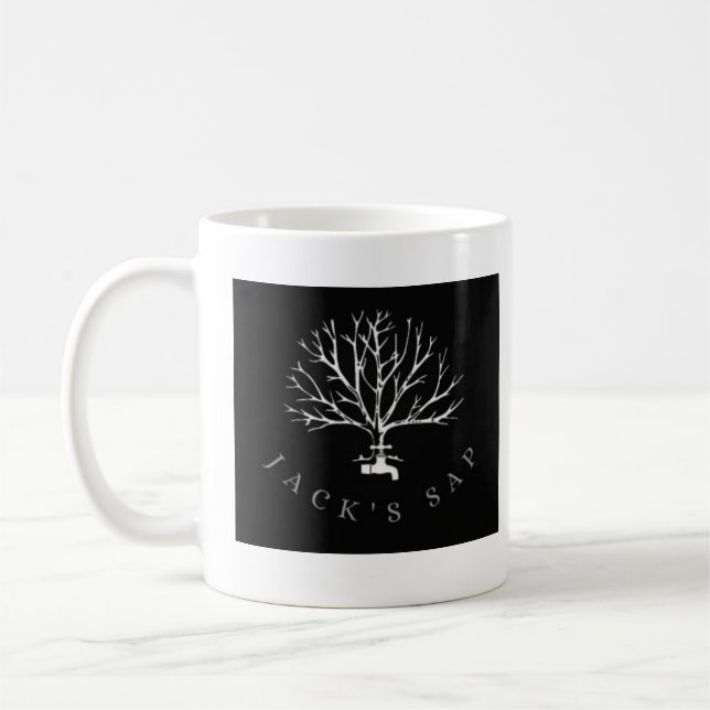 Jack's Sap Mug - Black  (Left)