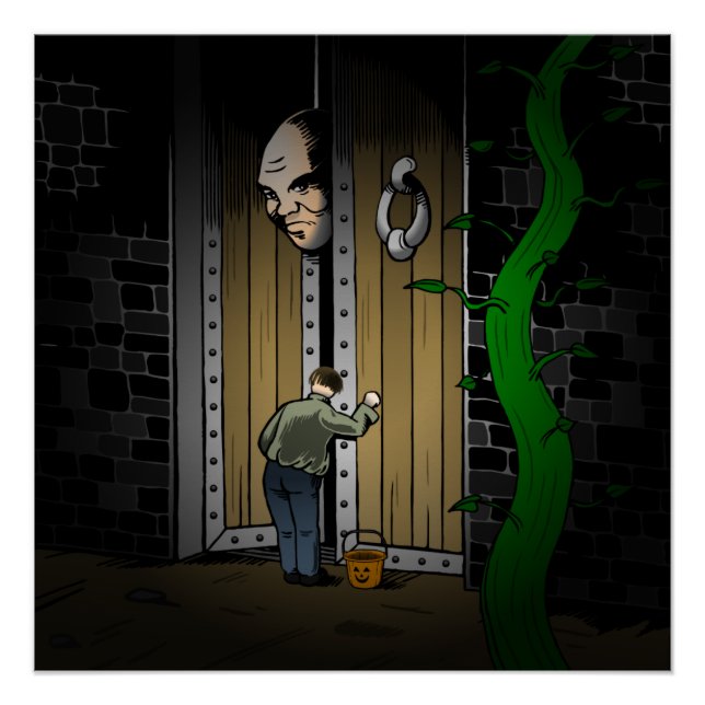 Jacks Trick or Treat poster (Front)