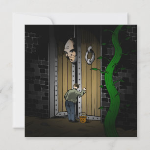 Jacks Trick or Treat poster Card