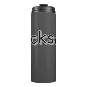 Jackson Boys Name, Thermal Tumbler