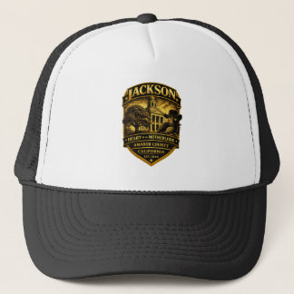 Jackson, California – Historic Crest design Trucker Hat