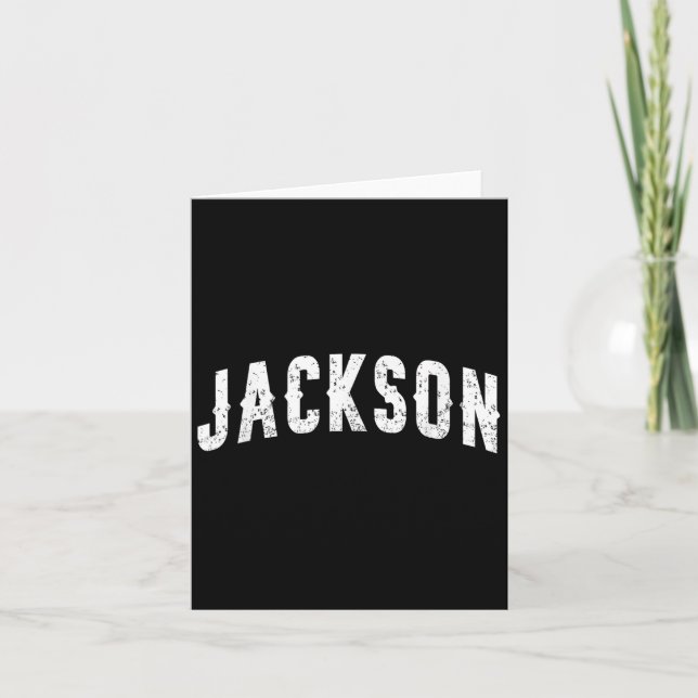 Jackson Clic _4  Card (Front)