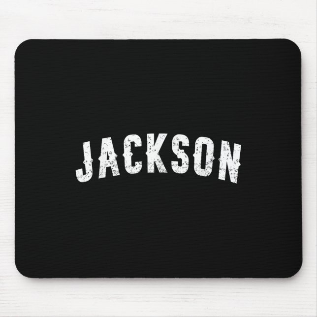 Jackson Clic  Mouse Pad (Front)