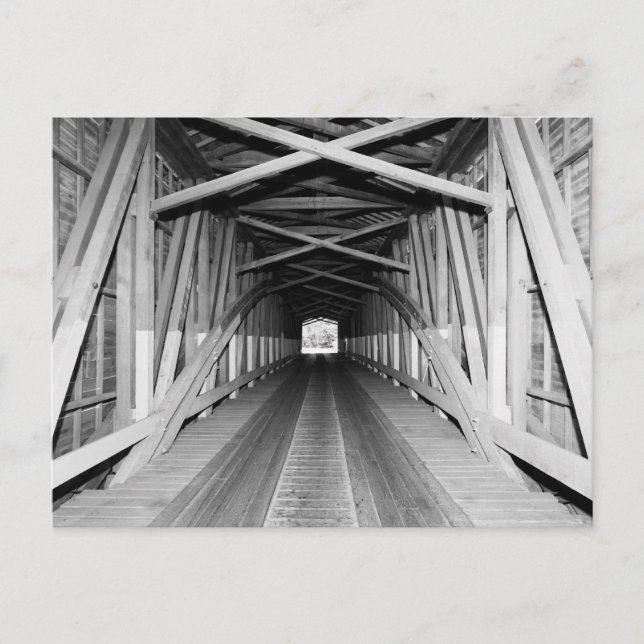 Jackson Covered Bridge Postcard (Front)