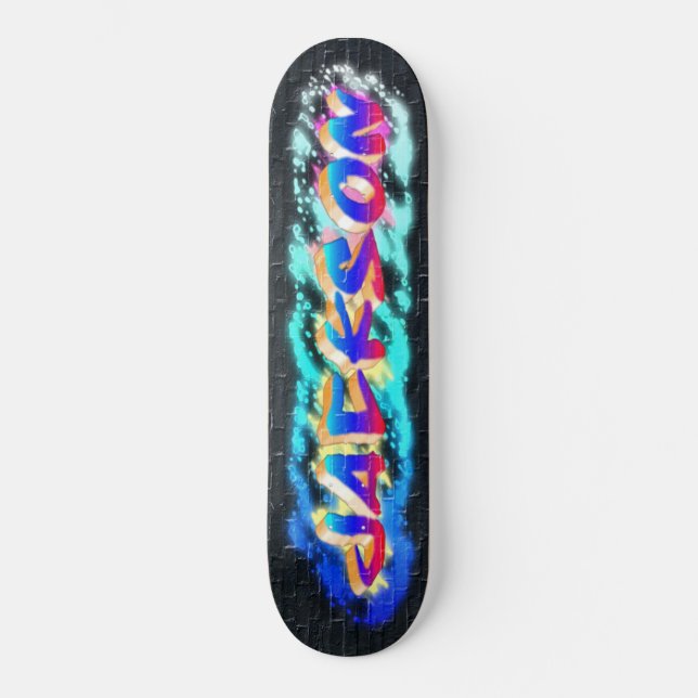 JACKSON Customized Graffiti Skateboard (Front)