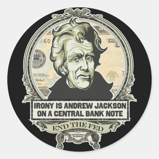 Jackson End the Fed Stickers Set (Front)