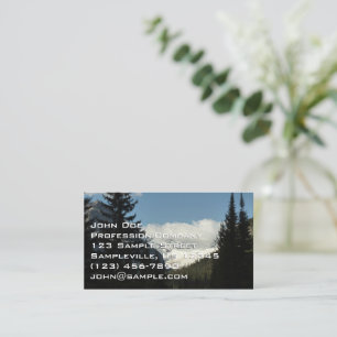 Jackson Glacier Overlook at Glacier National Park Business Card