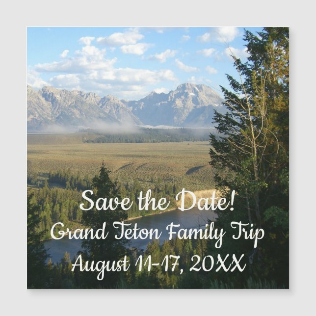 Jackson Hole Mountains and River (Front)