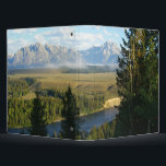 Jackson Hole Mountains and River Binder<br><div class="desc">A gorgeous view of the Grand Teton mountains and Snake River; from Jackson Hole,  WY.  Check out our store for more scenic landscape photography from Grand Teton National Park.  Also featured as the widescreen wallpaper "Jackson Hole Mountains and River" from the National Parks section of MLeWallpapers.com.</div>