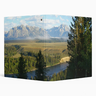 Jackson Hole Mountains and River Binder