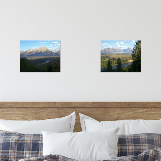 Jackson Hole Mountains (Grand Teton National Park) (Chambre à coucher)
