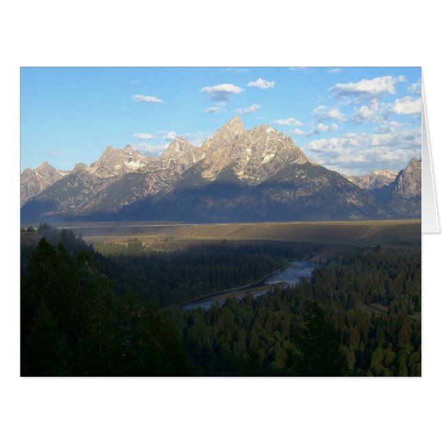 Jackson Hole Mountains (Grand Teton National Park) (Devant horizontal)