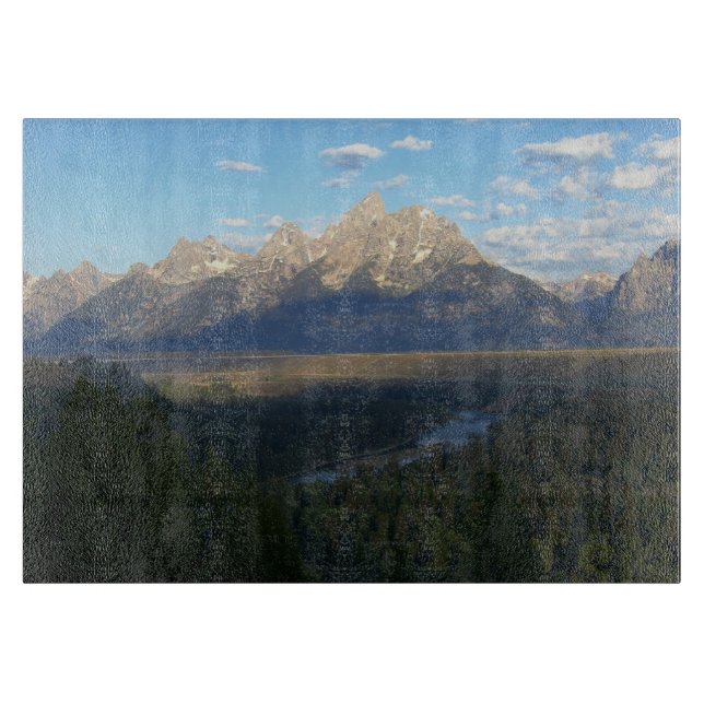 Jackson Hole Mountains (Grand Teton National Park) Cutting Board (Front)