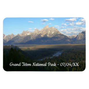 Jackson Hole Mountains (Grand Teton National Park) Magnet
