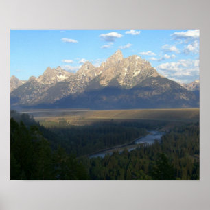 Jackson Hole Mountains (Grand Teton National Park) Poster