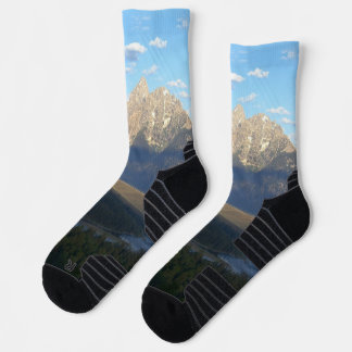 Jackson Hole Mountains (Grand Teton National Park) Socks