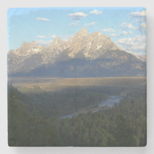 Jackson Hole Mountains (Grand Teton National Park) Stone Coaster